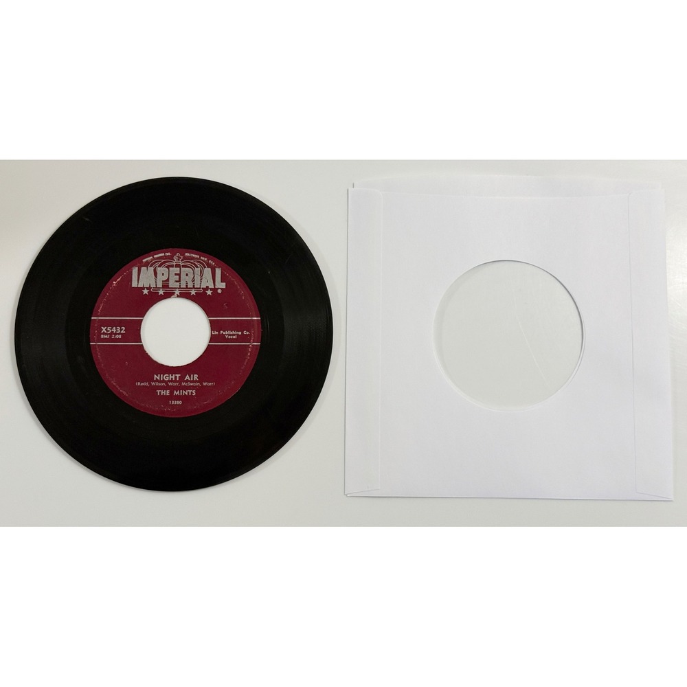 Imperial Vinyl Record 7" 45‎ RPM Black Night Air The Mints X5432 Vintage